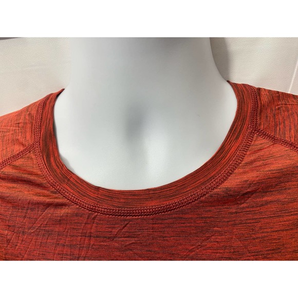 Men's Tommy Bahama Island Zone S/S Crew Neck T-Shirt L - Golf Orange - Picture 7 of 9